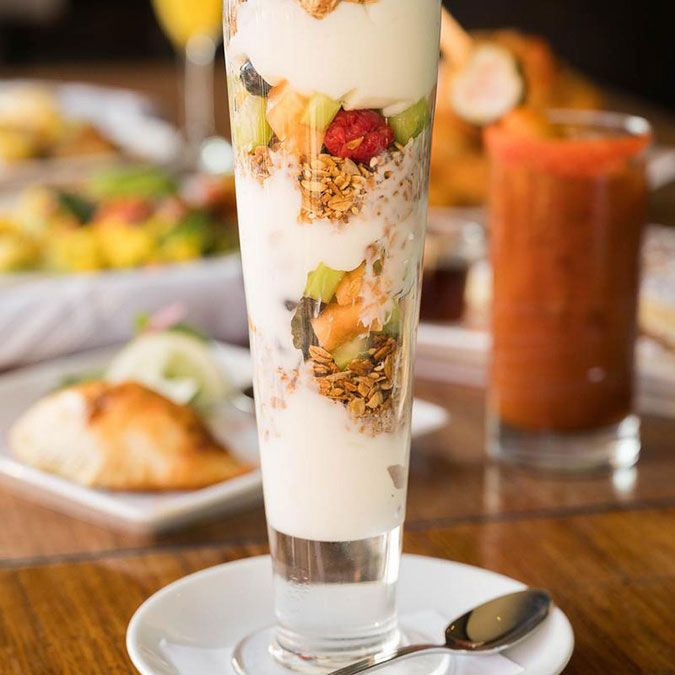 Breakfast at Grace's Table in downtown Napa, CA