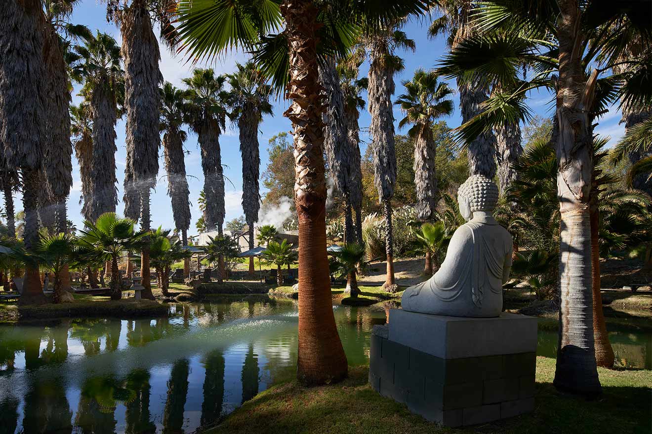 Indian Springs Spa, Buddha Pond