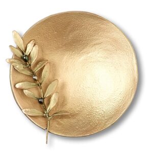 Olive Dish with Brass Finish, Inglenook Winery