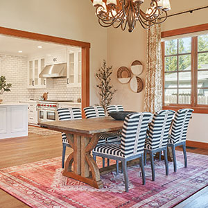 Dining Room in La Casita at Rancho Caymus