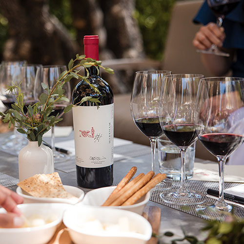 Napa Valley's Past and Future: Library Wines and Barrel Tasting