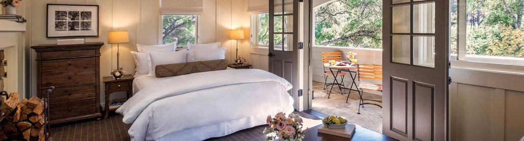 bedroom with outdoor patio