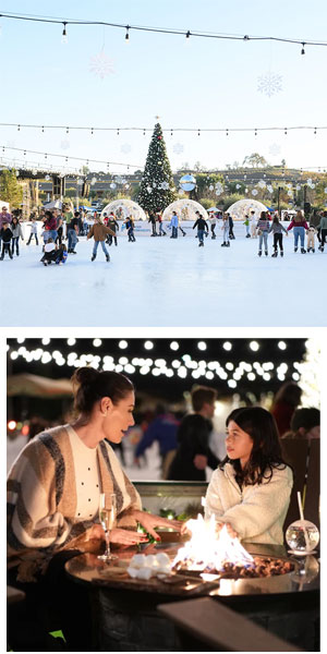 Ice Skating Rink and Holiday Village at Meritage Resort and Spa