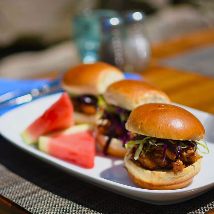 lunch at Sam's Social Club in Calistoga, CA