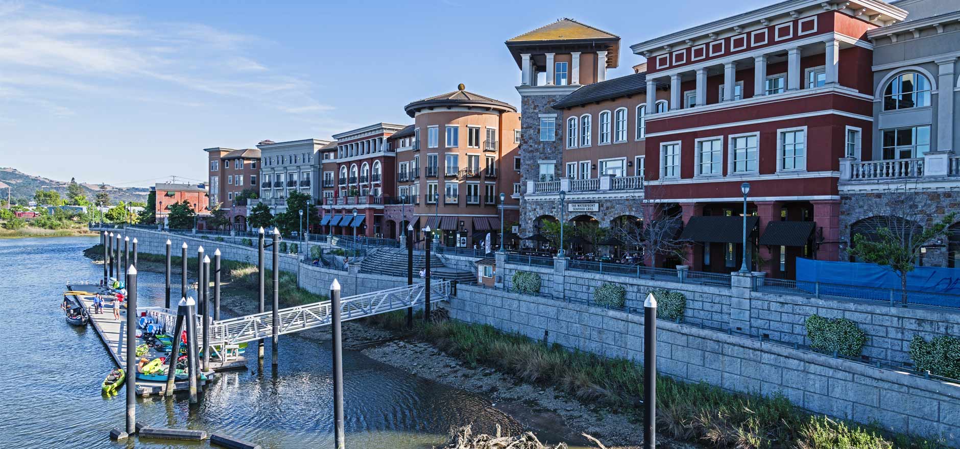 Napa Downtown riverfront