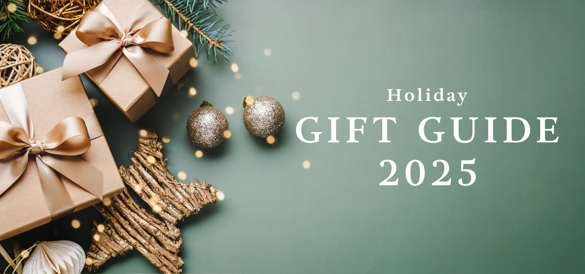 Gift Guide header design